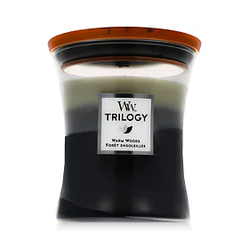 WoodWick Trilogy Medium Hourglass Candles vonná sviečka 275 g