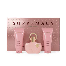 Afnan Supremacy Pink EDP 100 ml + SG 100 ml + BL 100 ml (woman)