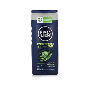 Nivea Men Energy sprchový gel na telo i vlasov 250 ml (man)