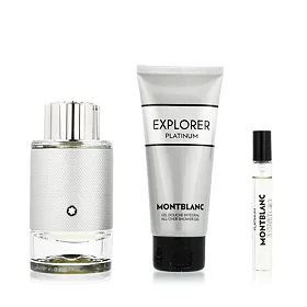 Montblanc Explorer Platinum EDP 100 ml + EDP MINI 7,5 ml + SG na telo aj vlasy 100 ml (man)