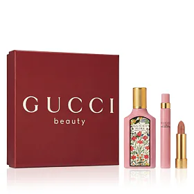 Gucci Flora Gorgeous Gardenia EDP 50 ml + rúž 208 They Met in Argentina 1 g + EDP MINI 10 ml W