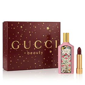 Gucci Flora Gorgeous Gardenia EDP 50 ml + rúž 509 Rouge De Beauté Brillant 1,8 g (woman)