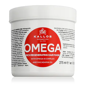 Kallos Omega Rich Repair Hair Mask With Omega-6 Complex And Macadamia Oil 275 ml