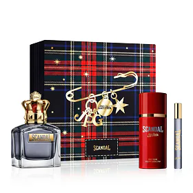 Jean Paul Gaultier Scandal Pour Homme EDT 100 ml + EDT MINI 10 ml + DEO v spreji 150 ml (man)