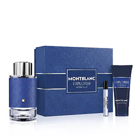 Montblanc Explorer Ultra Blue EDP 100 ml + EDP MINI 7,5 ml + SG 100 ml (man)