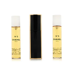 Chanel No 5 EDP plniteľný 20 ml + EDP náplň 2 x 20 ml (woman)